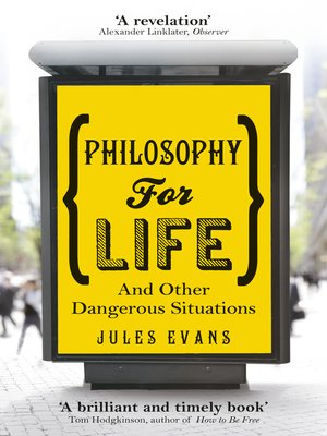 cover image of Philosophy for Life